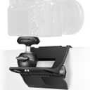 CM01 RAUBAY Monitor Top Camera Mount Clamp, Hanging Webcam Stand with 1/4" Screw, Suitable for Flat-Screen Monitors, for Live Stream, Video Conferencing, YouTube, TikTok, etc.