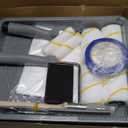 VOOMEY 17 Piece Paint Roller Kit - Paint Rollers 9"4", Paint Roller FramePaint Trays, Microfiber Roller Cover, Paint Kit for House Painting,Paint Brushes for Painting Walls