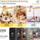 Wood Ceiling Fan with Light and Remote,52inch,Gold Finish