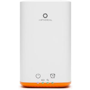 Airthereal Upgraded PA300-GO Portable Ozone Generator, Battery Powered, Odor Eliminator for Refrigerator, Car, Small Spaces, White