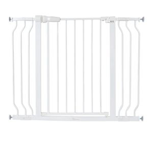 BalanceFrom Easy Walk-Thru Safety Gate for Doorways and Stairways with Auto-Close/Hold-Open Features, 30-Inch Tall, Fits 32- 86 Inch Openings, Graphite