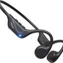 Yomdud Bone Conduction Headphones, Open Ear Headphones, Wireless Headphones with Mic, Bluetooth 5.4, 10H Playtime & IPX5 Waterproof, Sports Headphone for Running & Outdoor