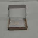 UNIQOOO Frosted Arch Wedding Table Numbers with Stands 1-15, 5x7" Acrylic Display Signs and Holders, Pack of 15, Perfect for Centerpiece, Reception, Decoration, Party, Anniversary, Event