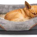 JOYELF Memory Foam Dog Bed Small Orthopedic Dog Bed & Sofa with Removable Washable Cover and Squeaker Toy as Gift (Small-27"x20")