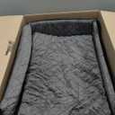 Dog Car Seat for Medium Large Dogs Under 55lbs, Detachable and Washable Dog Booster Seats with Thick Cushion, Pet Travel Bed for Car with Storage Pockets and 2 Safety Belts