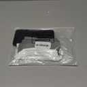 Mindsoft 3 Pcs Microfiber Bolster Covers Black Grey White Fits Full Round Bolsters up to 6" x 27" Soft & Durable Cylinder Bolster Pillow Case Cover Washable, Drawstring Closure Only Pillow Cover