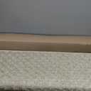 PURE ERA Bullnose Carpet Stair Treads Tape Free Non-Slip Indoor Stair Protectors Pet Friendly Stair Treads for Wooden Steps 9.5" x 30"(14 Pieces,Cream Gray Mini-Diamond Trellis)