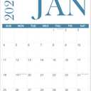 Calendar 2026-15'' x 22'' Extra Large Wall Calendar from January 2026 to June 2027, 2026 Wall Hanging Calendar with Holiday Marked, Premium Paper for Organizing, Vertical, Four Color