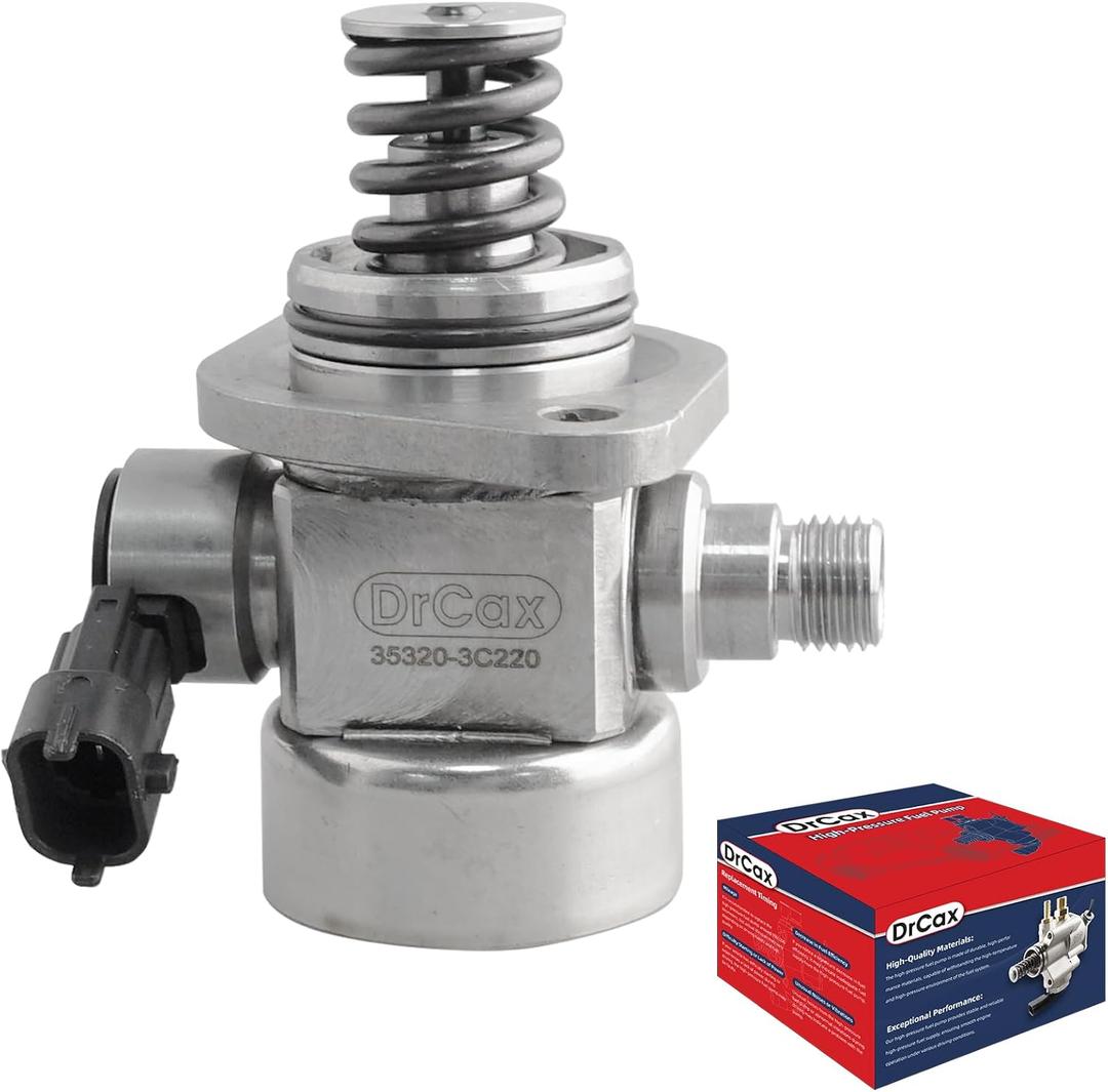 High Pressure Fuel Pump 35320-3C220 Compatible with Hyundai Azera Genesis Coupe Santa Fe Kia Cadenza K900 Sedona Sorento 2015 2016 2017 2018 3.3L 3.8L V6 Replace GDP402