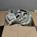 PADOOR-Vintage Area Rug 8X10 Rugs for Living Room-Soft Olive Green Rugs for Bedroom-Machine Washable Rug Non Slip Carpet-Rug for Dining Room Living Room Bedside Office