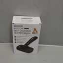 Swihauk Self Cleaning Slicker Brush for Dogs & Cats - Skin Friendly Deshedding and Grooming Brush for Haired Pets, Pet Supplies Accessory, Black