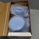 130Pcs Kitchen Playset, Toddler Pretend Cooking Play Pots, Pans, Utensils Cookware, Daily Food Fruit Veges, Shopping Storage Basket, Dessert, Prop Money, Learning Gift for Child (Blue)