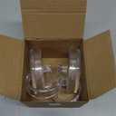 Clear Wreath Hanger, 22 LB Strong Suction Cup Wreath Hooks, Wreath Door Hanger Fall Halloween Christmas Decorations, Welcome Sign for Front Door Indoor Outdoor, Removable Holder Window Glass, 2 Pack