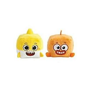 Pinkfong Baby Shark Goldie Plush Cube with Sound Pack of 2