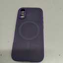 TOCOL for 17Case, Full Camera Protection, Built-in Magnetic Ring, Compatible with Magsafe Charger, Drop Protection, Translucent Matte Phone Case for 17 6.3 inch (Midnight Purple)