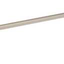 Amazon Basics Room Darkening Blackout Curtain Rod - 28" to 48", Nickel