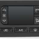 A/C Heater Climate Control Module Compatible with 2003-2004 Chevrolet Silverado 1500/2500/3500,Cadillac Escalade ESV/EXT,GMC Sierra 1500/2500/3500 Yukon XL 1500/XL 2500 Replace#15105215 10367042