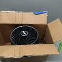 DREO Fan for Bedroom, 12 Inches, 70ft Powerful Airflow, 25db Quiet Table Air Circulator Fans for Whole Room, 120 Adjustable Tilt, 3 Speeds, Desktop Fan for Home, Office, Kitchen, Small Oversize