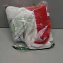 Kurt Adler 48" Red & White Velvet: Santa Tree Skirt Standard