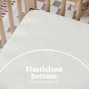 Graco Premium Waterproof Crib and Toddler Mattress Protector (1 Pack) GREENGUARD Gold Certified, Machine-Washable & Dryer-Friendly, Waterproof Sleep Surface, Fits Baby Crib & Toddler Bed Mattress