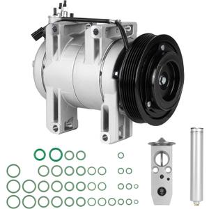 New AC Compressor with Clutch and Component Kit for Nissan Rogue 2008 2009 2010 2011 2012 2.5L 97490 98490