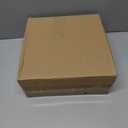 VOOWO Broom and Dustpan Set for Home, Stainless Steel Broom and Dustpan Set with Long Handle, Heavy Duty Dustpan Broom Set Standing Dust Pan Kitchen and Home Indoor Outdoor Broom