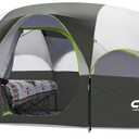 CAMPROS CP 8 Person Camping Tent, Room Divider, Rainfly, Weather Resistant