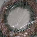 24 Inch Christmas Faux Cedar Wreath Christmas Wreaths for Front Door Cedar Garland for Walls Windows Porches Farmhouse Indoor Outdoor Home