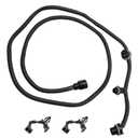 Driver/Left Side Tail Lamp Wiring Harness Compatible with Chevy Silverado GMC Sierra 1500 2500HD 3500HD 2016-2019 Replace # 23295978