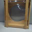 8.5-12 Inch Adjustable Paper Plate Dispenser, Paper Plate Holder Under Cabinet, Paper Plate Organizer for Cabinet Space Saver - Size Large and Bamboo Material