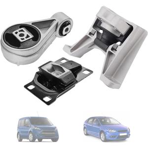Engine Motor Mount Set 3PCS FIT 20032007 Ford Focus 2.3L, 20052007 Focus 2.0L, 20102013 Transit Connect 2.0L  Replace A2939 A2986 A5495