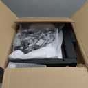 Computer Tower Stand with Charge Station and USB Charging Port - Height Adjustable PC Tower Stand, Under Desk CPU Holder Cart with Locking Caster Wheels for Fits Most PC (17.32", Brown)