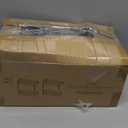 Under Sink Organizer, 2 Tier Under Sink Organizers and Storage, Adjustable Height, Slide Out Metal Cabinet Organizers, Pull Out Cabinet Storage Drawer Shelf for Kitchen Bathroom Black, 2 Pack