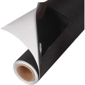Total Blackout Window Film: 100% Light Blocking, Room Darkening Static Cling - No Residue Film for Privacy, Home Security, and Day Sleep - Easy Removal UV Prevention Treatment (36 x 72 inches)