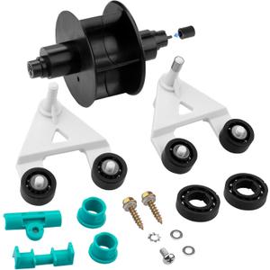 AXV621DAT A-Frame/Turbine Kit for Hayward Navigator Pool Vacuum Parts | Pool Vacuum Rebuild Kit for Hayward Navigator Aquabug Wanda The Whale Diver Dave Poolvac XL AXV036BP AXV601CAT AXV601DAT