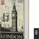 Diversion Book Safe Storage Box, Secret Safe Can with Combination Code, Hidden Safe，Stash Safe Box, Secret Safe Containers for Money, Jewelry Documents or Valuables, London