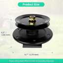 100-3976 Spindle Assembly for 52" Deck, Compatible with Toro Z-Master Z149 Z150 Z153 Lawn Mower, Replaces 99-3877, 82-674, 285-919