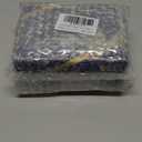 H&D HYALINE & DORA Glass Cross for Car Mirror Hanging Christian Gifts for Men, Women Jesus Ornament Religious Gift for Truck Driver (Clear & Yellow) Pack of 2