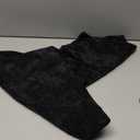 MIULEE Pack of 2 Decorative Throw Pillow Covers Soft Chenille Throw Pillows Solid Neutral Farmhouse Textured Cushion Covers for Couch Sofa Bedroom Living Room 18x18 Inch, Black