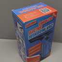 3 in 1 Rechargeable Window Vacuum Squeegee Cordless with 10 inch Blade, Window Cleaner for Efficiently Spraying, Wiping and Vacuuming Windows, Mirrors, Shower Glass, Tiles and Countertops, Blue