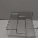 vacane Clear Spice Rack, 3 Tiered Shelf Spice Organizer for Cabinet, Spice Shelf and Perfume Organizers Make Up Organization Great for Pantry, Bathroom, Kitchen, Bedroom, Office 2 pack
