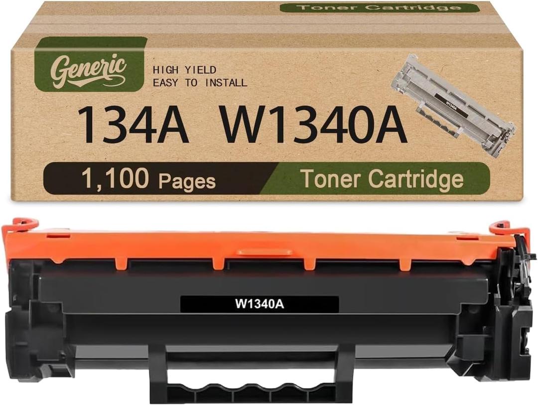 134A Black Toner Cartridge (with Chip) Compatible for HP 134X W1340A W1340X Toner Cartridges for Pro M209dw MFP M234dw M234sdn M209dw M234dw M234sdw Series Printer