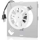 7-1/4"x7-1/8 S97012026 Bathroom Exhaust 50CFM Fan Motor Assembly Compatible with Bro-an Nu-Tone 696N-R02 B 696N-R01 B 688-K 688-J 688-H 688-G 663-G 663-H 663-J Bathroom Fan Replacement by Fetechmate