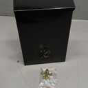 Architectural Mailboxes City Classic Vertical Wall-Mounted Mailbox for Outside, Rust-Resistant Galvanized Steel Metal Small Mail Box, Black