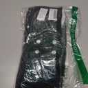 Teen Adult Cloth Diaper Nappy Reusable Washable for Disability Men (Black)