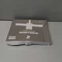 Shower Squeegee with Silicone Hook, 11" Inch Width All Purpose Squeegee Wiper for Shower Glass Doors Bathroom Mirror Tiles Car Window Cleaner Tool - White