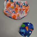 ALVABABY Swim Diapers Baby & Toddler Snap Large Size Reusable Adjustable Baby Boy ZDYK116-117