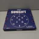 SUNGIFT Hook Ring Toss Game for Adults & Kids - Yard Hooky Ring Tossing Games - Hookie Wall Game Indoor & Outdoor Family Fun - Home, Party, Office, Camping & Backyard Games