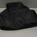 Sancua 2 Pack Black Tablecloth 60 x 102 Inch, Rectangle Table Cloth For 6 Feet Tables - Stain and Wrinkle Resistant Washable Polyester Table Cover For Dining Tables, Buffet Parties And Camping