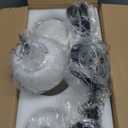 Bathroom Vanity Light Fixtures, Modern 3 Lights Globe Wall Sconce Lighting Matte Black, Porch Wall Mount Light Fixture for Bathroom, Mirror Cabinets Hallway Stairs (Matte Black, 3-Light)